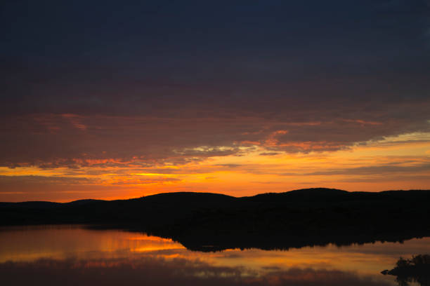 istock Sunset on Northern Lakes 829331646