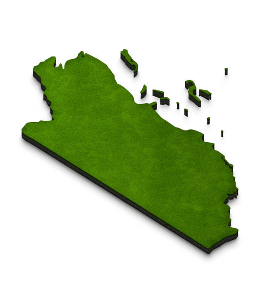 istock Map of Belize. 3D isometric perspective illustration. 829339528