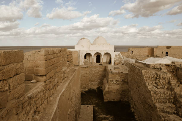 istock Medieval fort in Houmt el Souk town in Tunisia 829344284