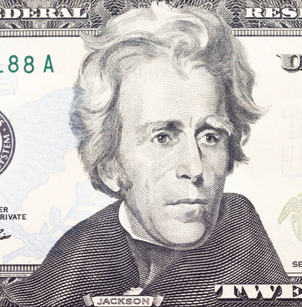 istock Andrew  Jackson portrait on dollar bill  closeup 829350396