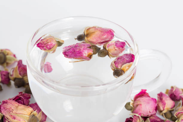 Tea - Hot Drink, Herbal Tea, Pouring, Rose - Flower, Drink