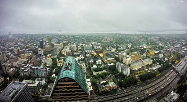 istock cloudy and rainy day in seattle washington 829402134
