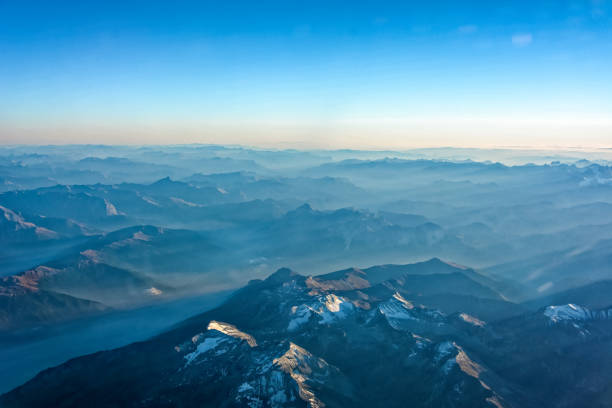 istock Aerial view French Alps 829414790