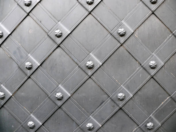 istock Metal Door in Vilnius, Lithuania 829419790