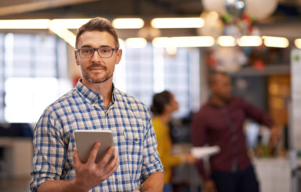 istock Innovation, business and efficiency all in one device 829421270