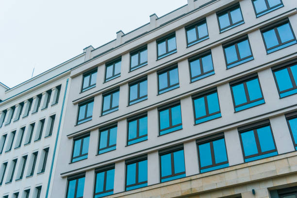 istock white apartment of office building 829454314