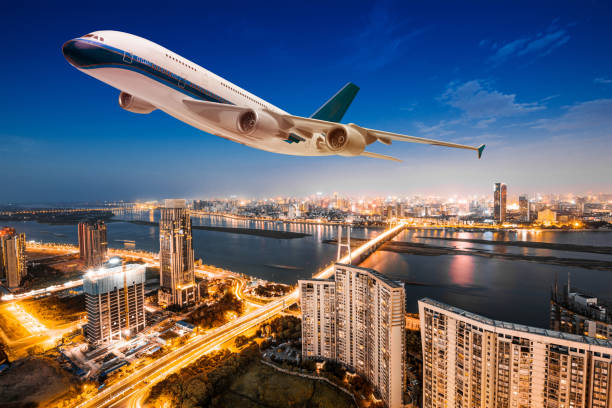 istock Shanghai commercial center at night 829473474