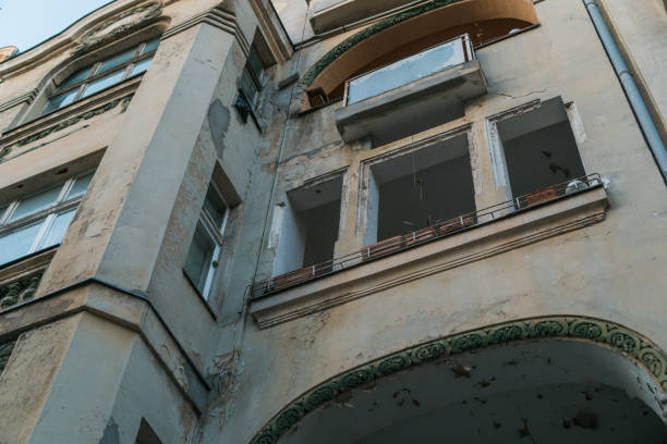 istock detailed view of old destructive house 829519538