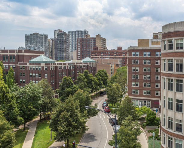 istock Street scene with urban density 829570996