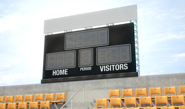 istock Sports Stadium Scoreboard 829576816