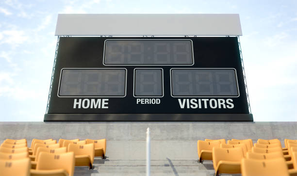 istock Sports Stadium Scoreboard 829576818