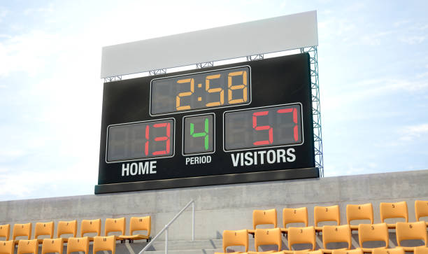 istock Sports Stadium Scoreboard 829577338