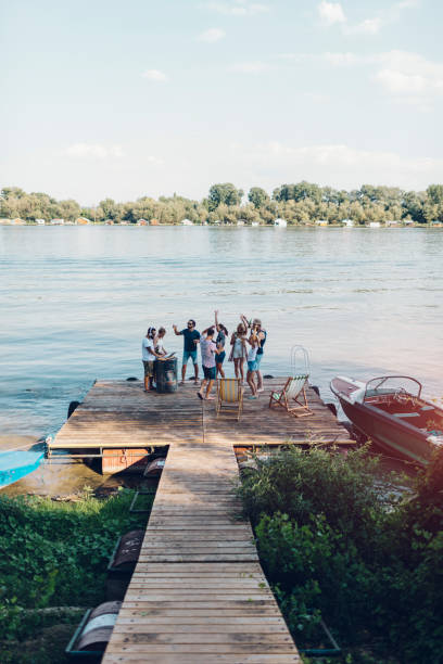 istock Friends On Summer Party 829591620
