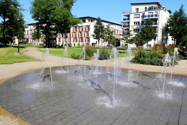 city park kaiserslautern - kaiserslautern stock-fotos und bilder