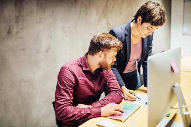 istock Startup team coworking on a new project 829597506