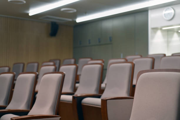 istock lecture room chairs - stock image 829625326