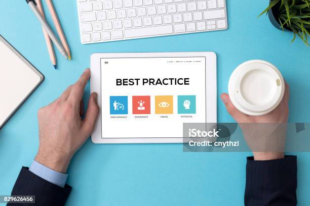 Best Practice Concept Stock Photo - Download Image Now - Success, Advice, Aspirations
