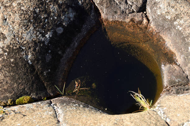 istock A giant's kettle or Pothole in a stone created by the streaming water 829633542