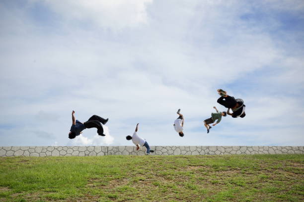 Performer of the Parkour