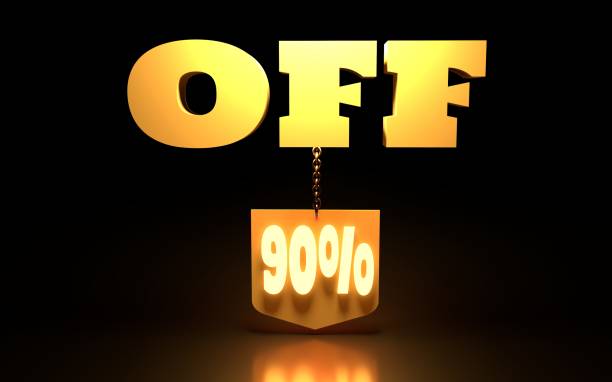 istock 90 Percent Discount Sign. 829662976