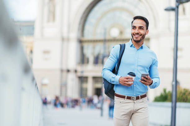 istock Latino businessman coming back from work 829663724