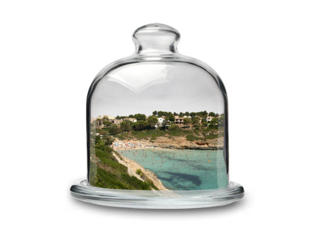 istock Palma de Mallorca in Crystal Cakestand 829698072