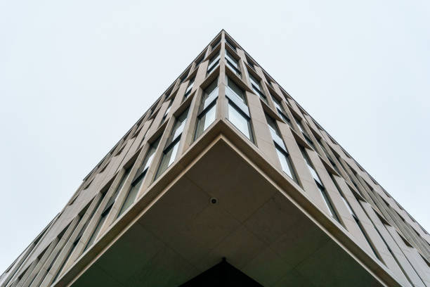 istock very low angle view of modern office building 829699748