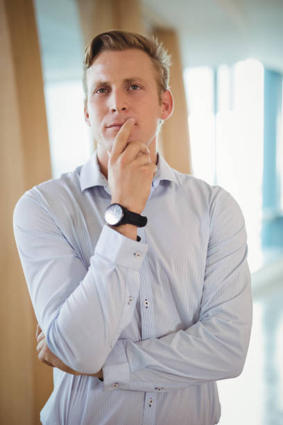 istock Close-up of thoughtful executive 829703284