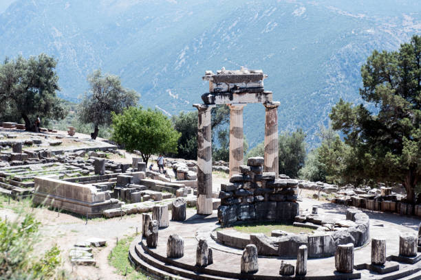 istock Sanctuary of Apollo, Delphi, Greece 829704860