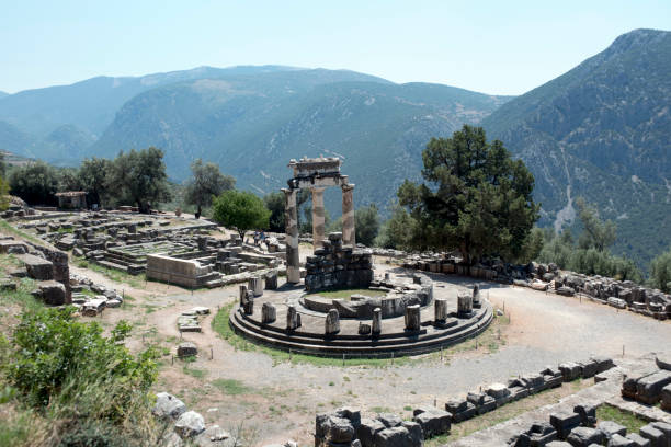 istock Sanctuary of Apollo, Delphi, Greece 829719164
