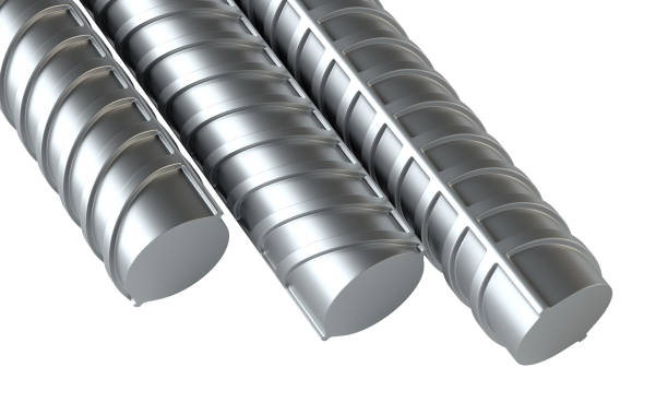 istock Reinforcing steel. 3d Illustration 829727844