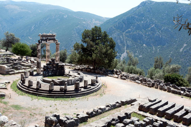 istock Sanctuary of Apollo, Delphi, Greece 829728700