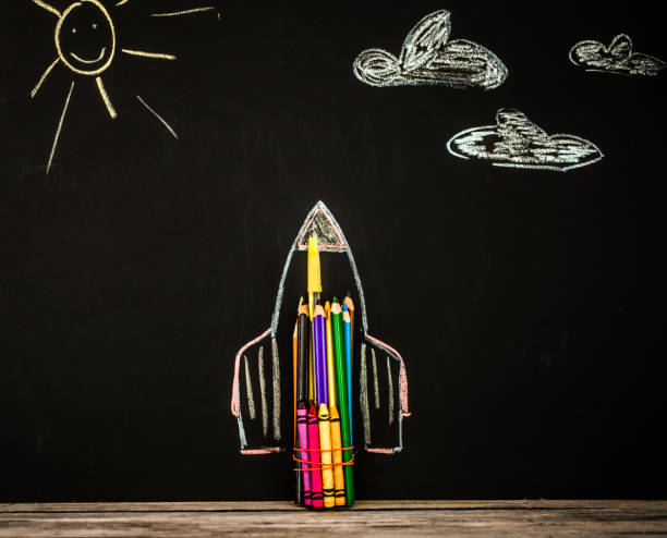 istock back to school rocket out of pencils 829756894