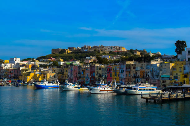 istock Incredible view of the beautiful Procida, Naples, Italy 829771544