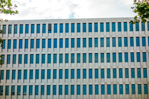 istock frontside of finance building with white facade 829774992