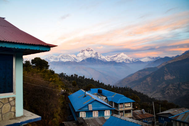 istock Annapurna Mountain Range: Paradise for trekkers 829882774