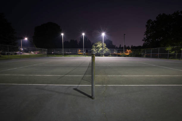 istock Tennis Court Lights 1 829905276