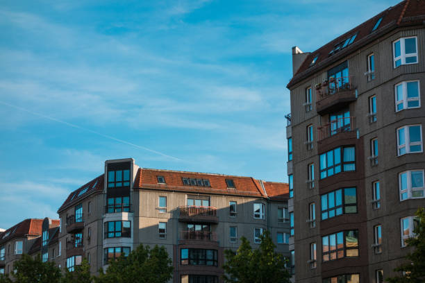 istock typical old plattenbau buildings at berlin 829917756