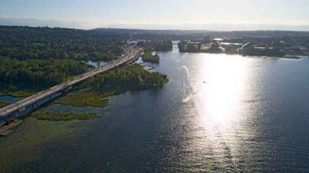 istock 520 Floating Bridge Seattle, Washington USA 829996990
