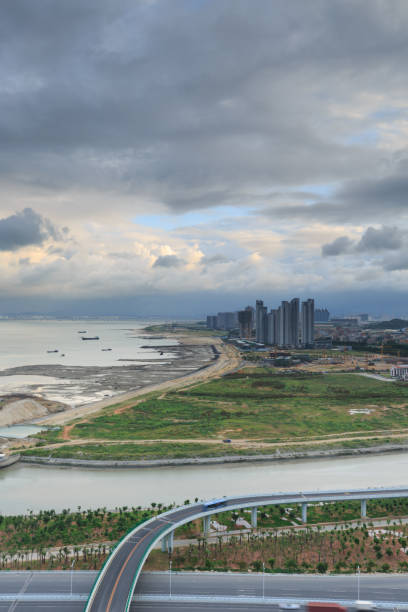 istock Xiamen Binhai New Town Xike Junction Hub 830047968