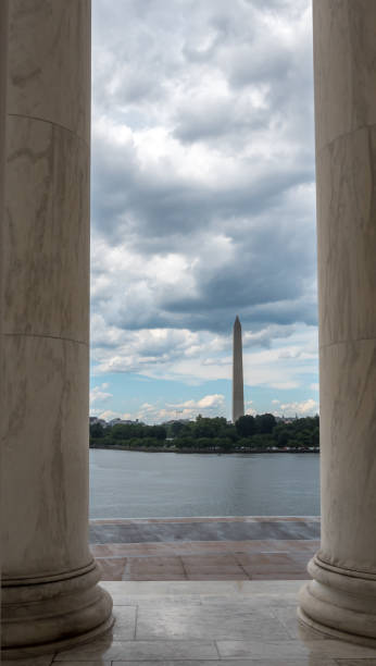 istock Looking at the Washington Obelisk from the George Washington Memorial Monument 830067018