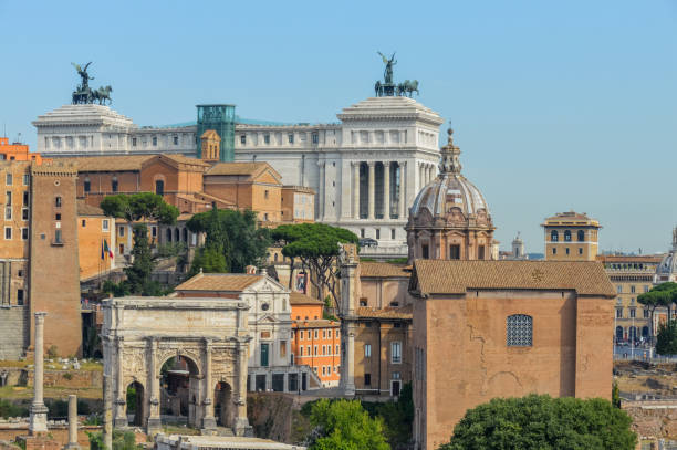 istock View of Rome, Italy 830072094