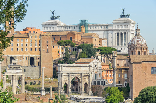 Ancient Roman Forum - Rome, Italy