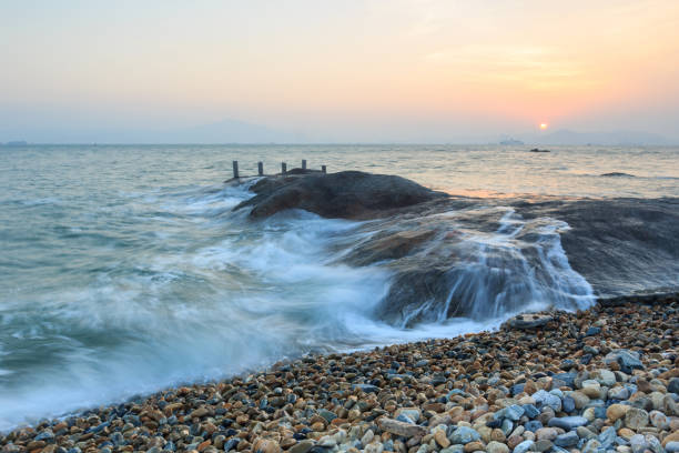 istock Xiamen Huandao Road Seascape Sunset 830086612