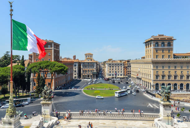 istock Majestic architecture of Rome, Italy 830086652