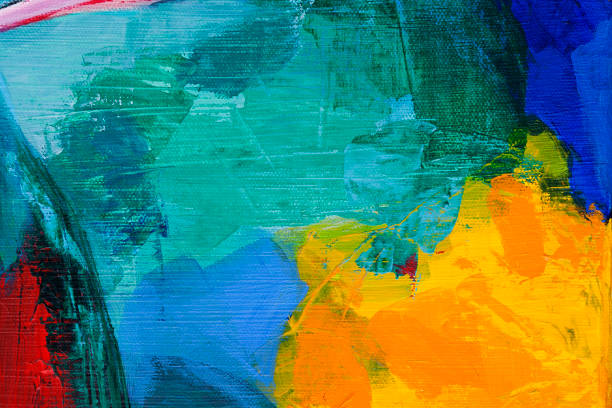 istock Colorful abstract painting 830099354