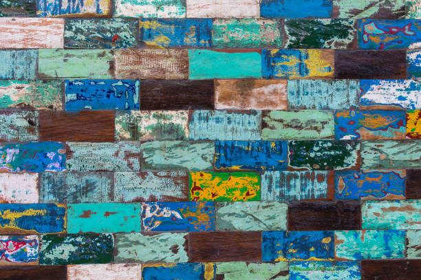 istock Abstract grunge old color wood texture background 830124992