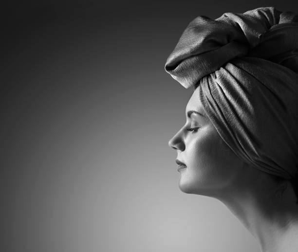 istock Woman in  turban 830131950