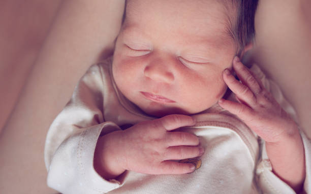 istock cute newborn baby girl 830260564
