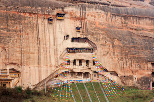 istock Matisi temple, near Zhangye China 830319988